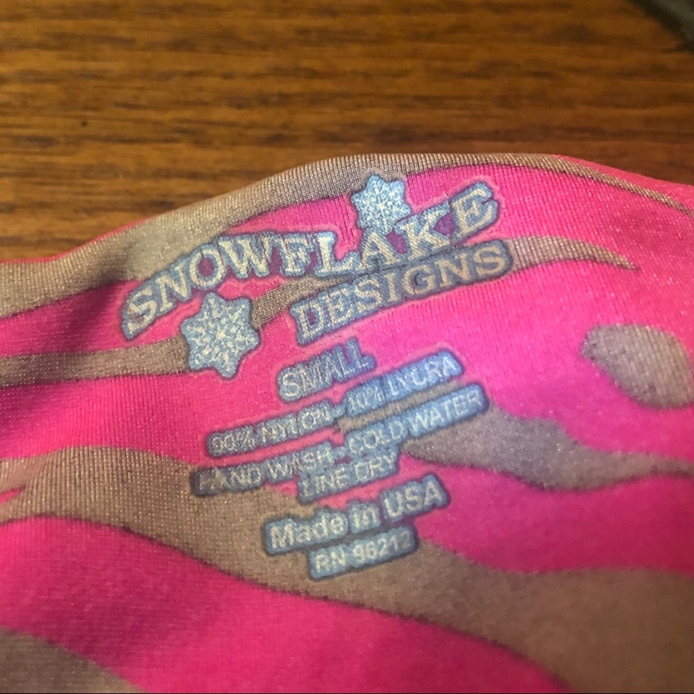 🌟3/$20 Snowflake Designs Racerback Leotard - Picture 4 of 4